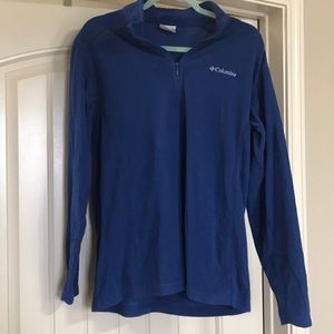 Blue Columbia fleece jacket